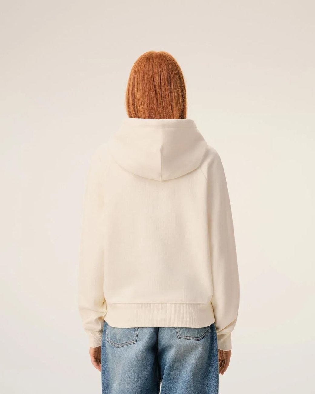 AMI Natural H Embroidered Heart Sweatshirt for men