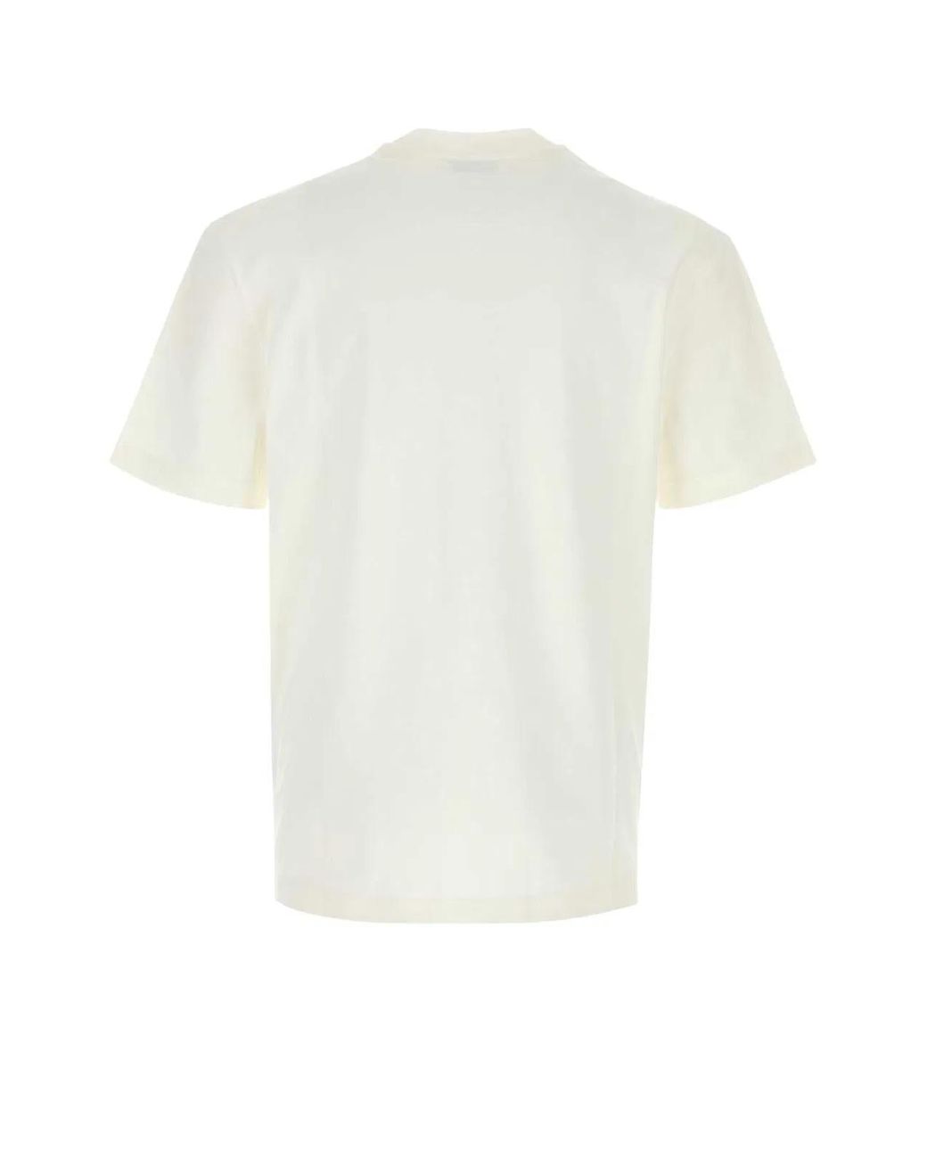 Jil Sander White Crew Neck T-Shirt for men
