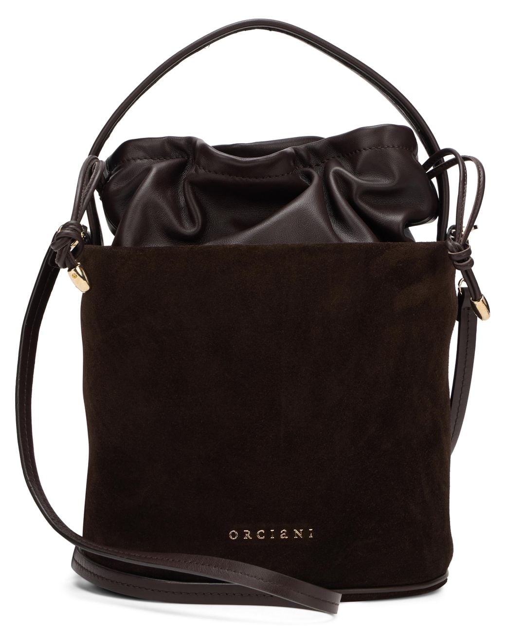 Orciani Black Bucket Bag Her