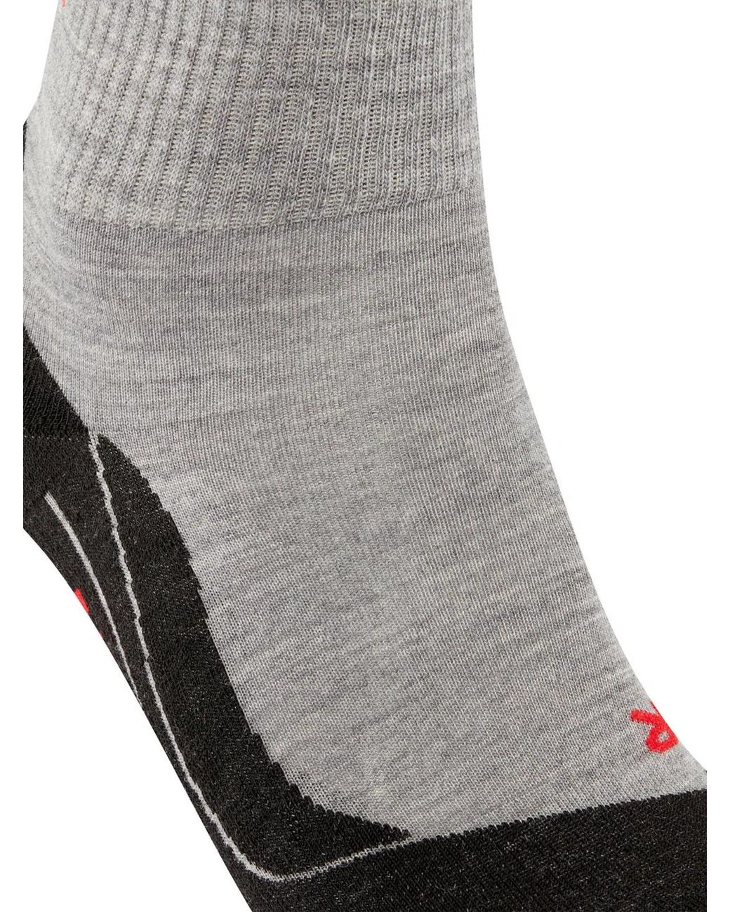 Falke Gray Tk5 Short Cool Trekking Socks for men