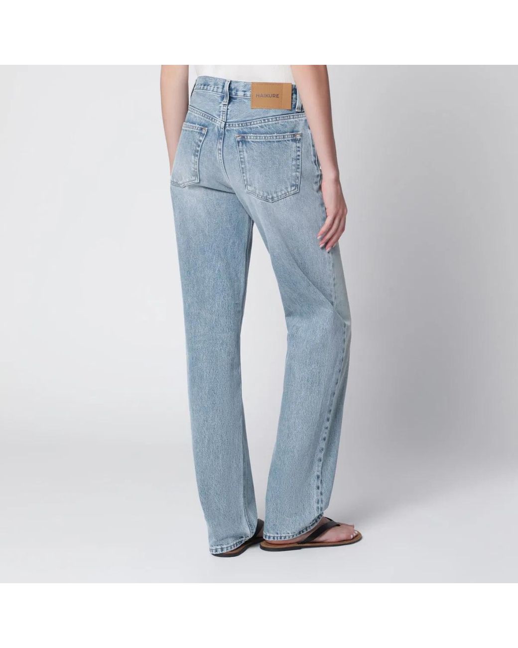 Haikure Blue Lisa Straight-Leg Jeans