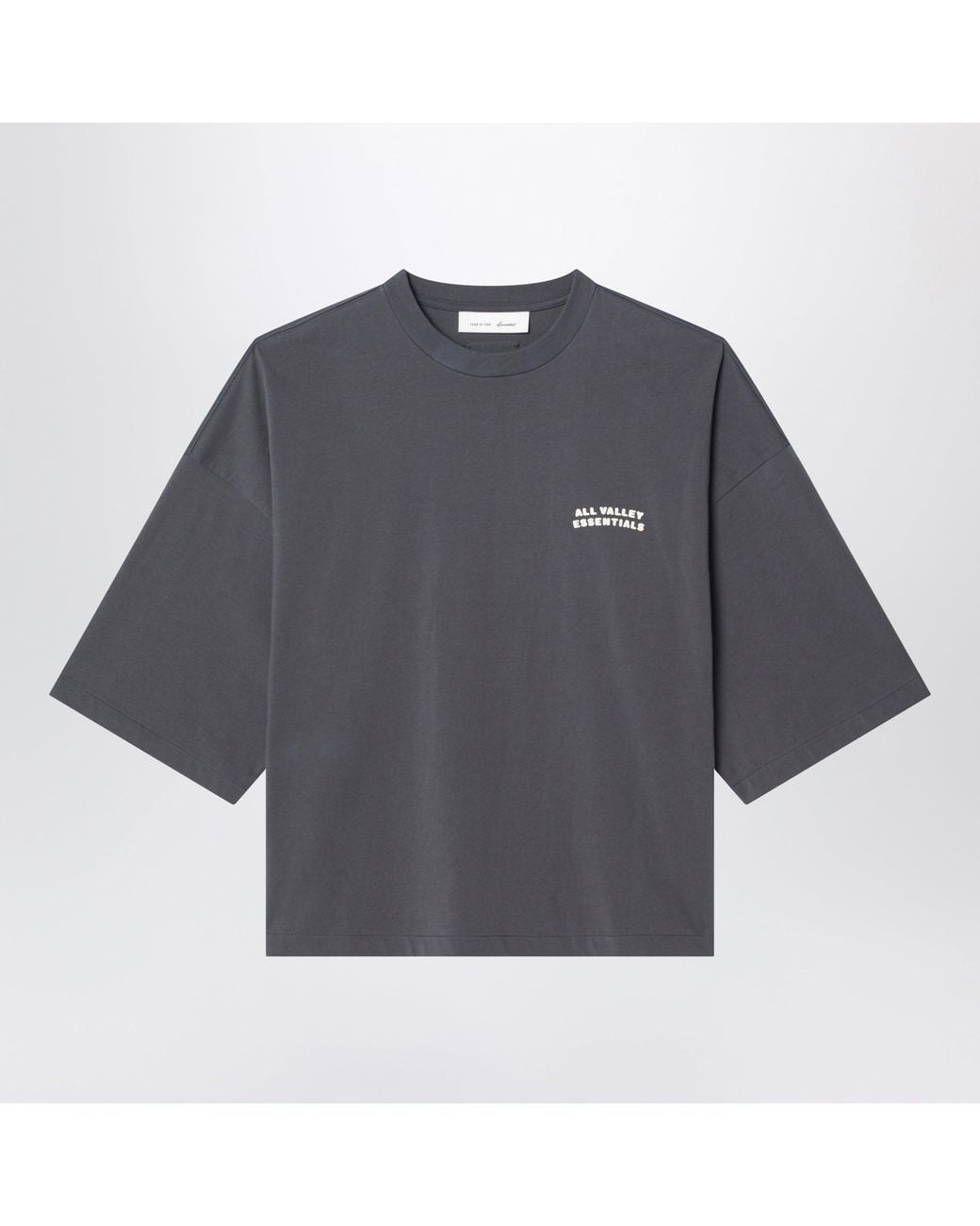 Fear Of God Gray Cotton Merch Tshirt for men