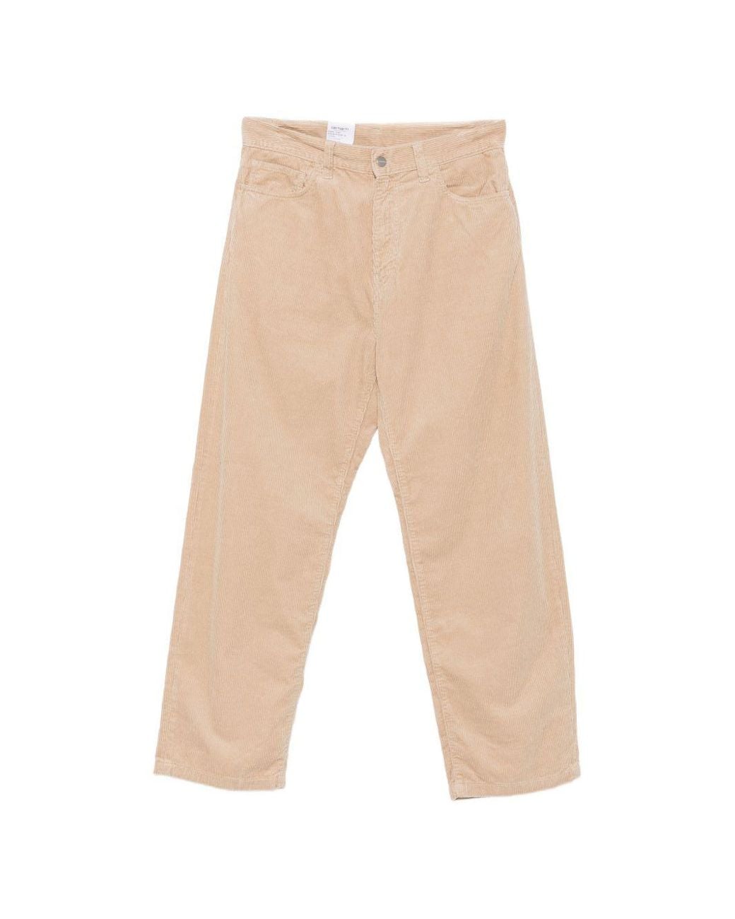 Carhartt White Cotton Trousers for men