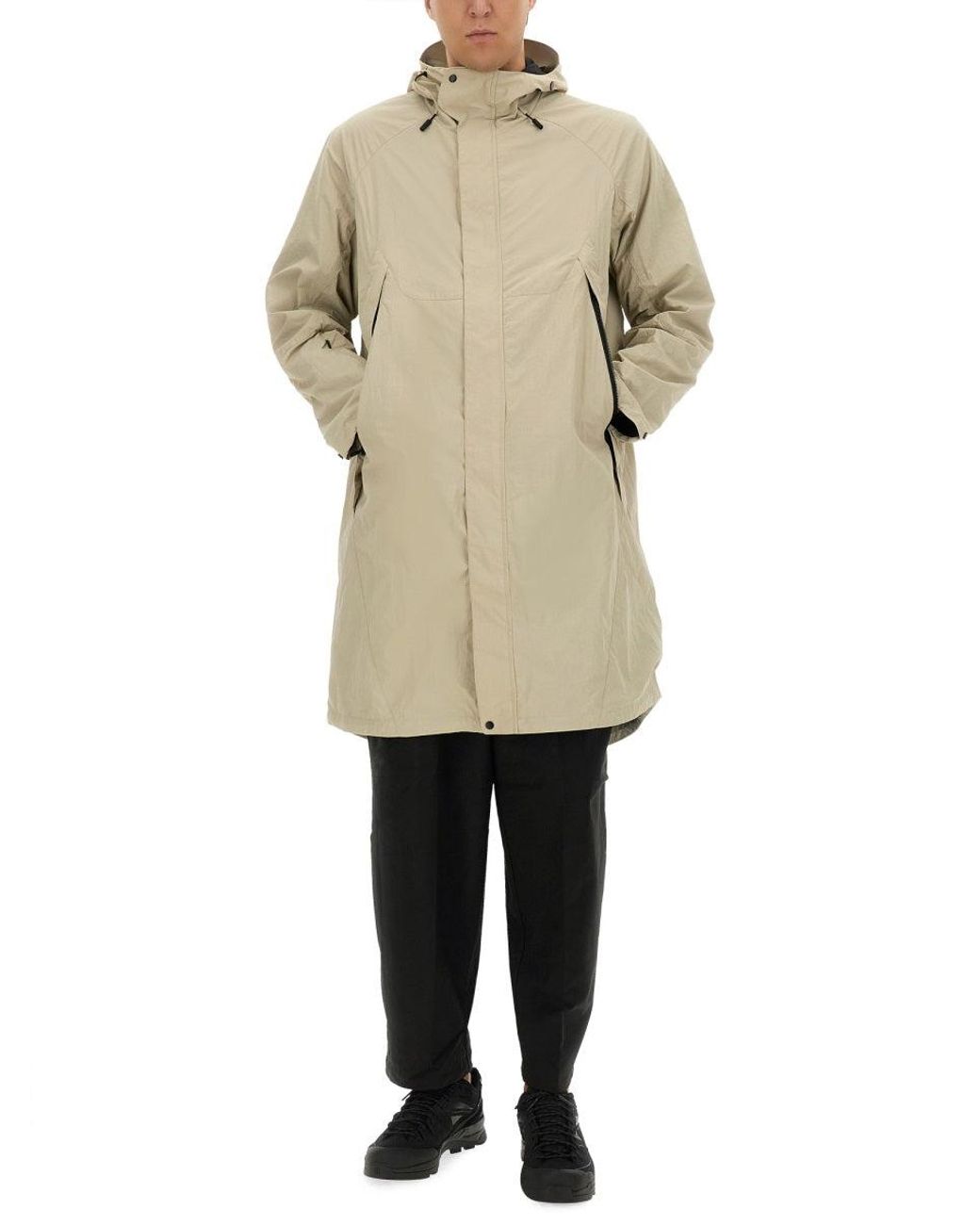 JG1 Natural Nylon Parka for men