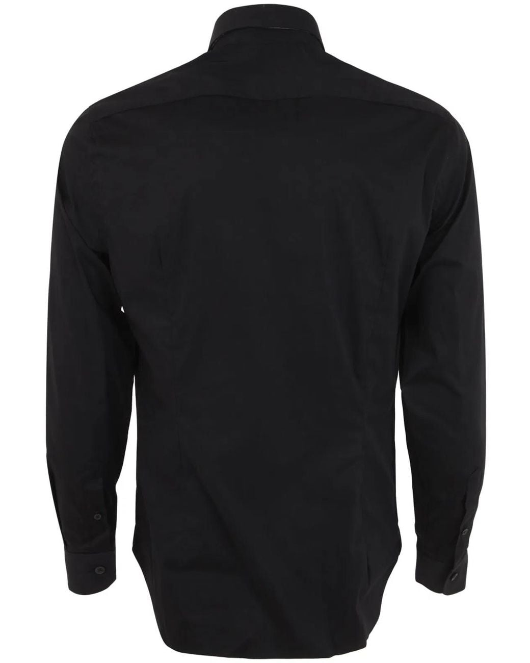 Dnl Black Slim Shirt for men