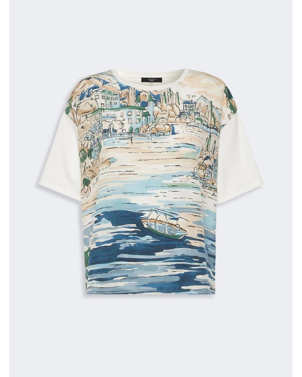 Weekend by Maxmara Blue Wkdterzo Body-Top Light