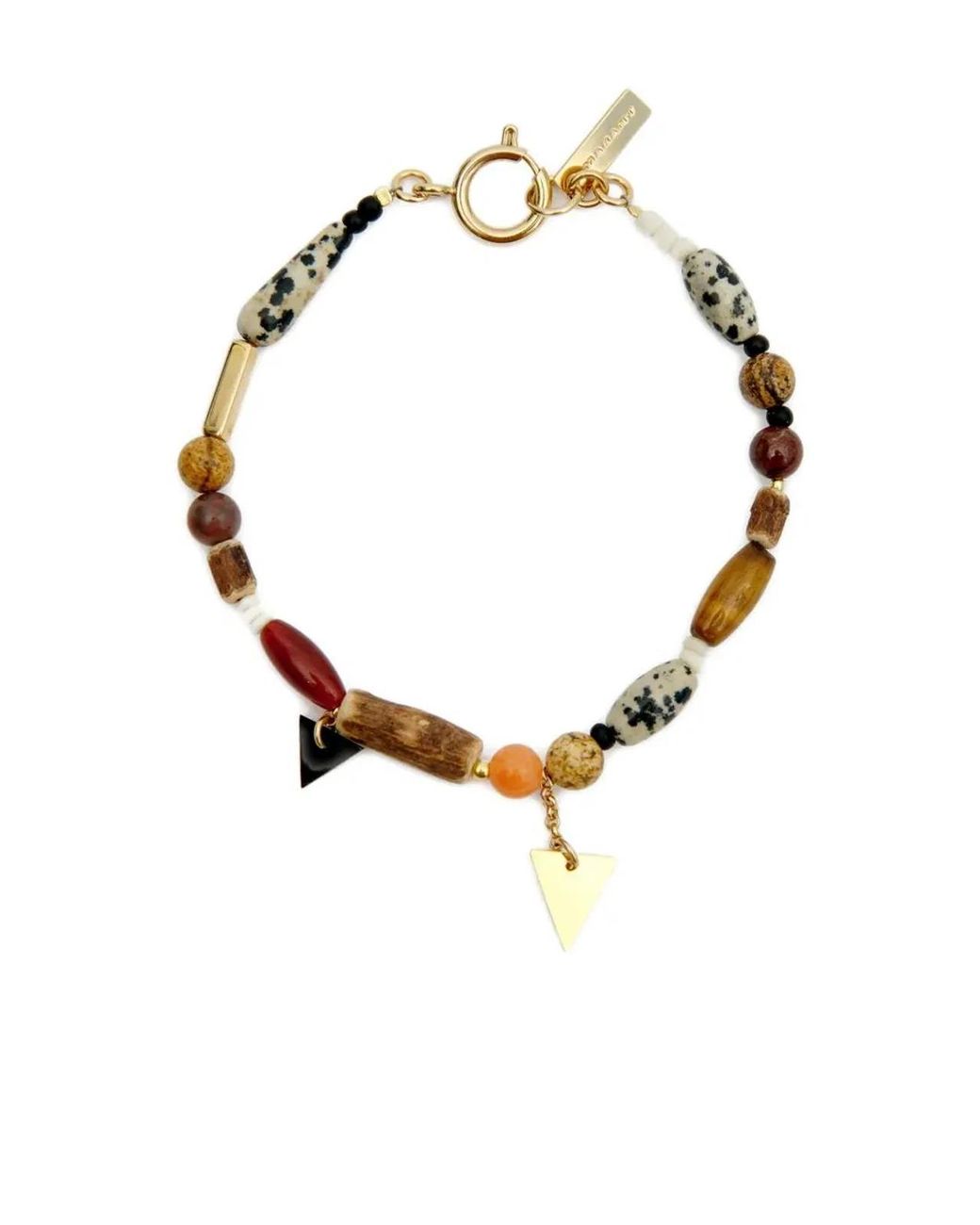 Isabel Marant Multicolor Yulian Beaded-Embellishment Bracelet for men