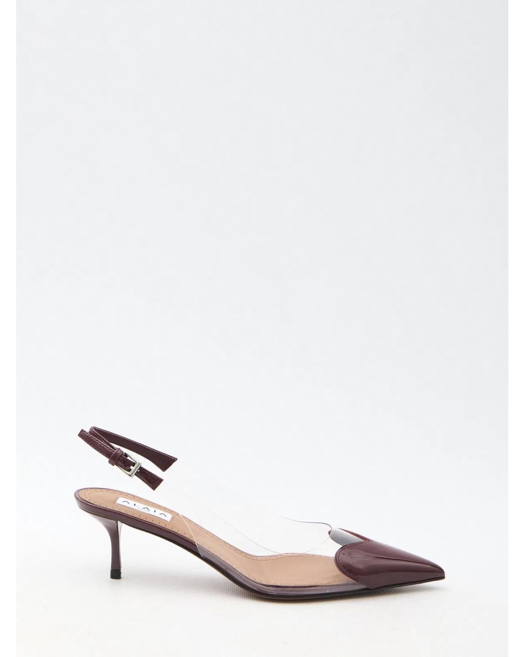 Alaïa White Slingbacks 55 For