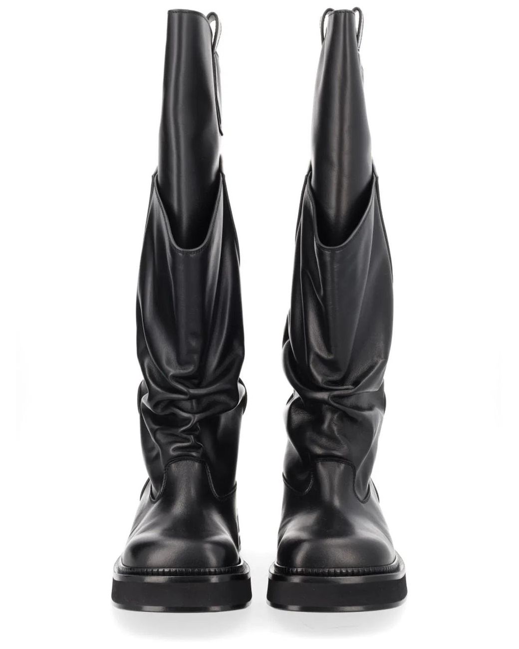 The Attico Gray Robin Passeggiata Combat Boots