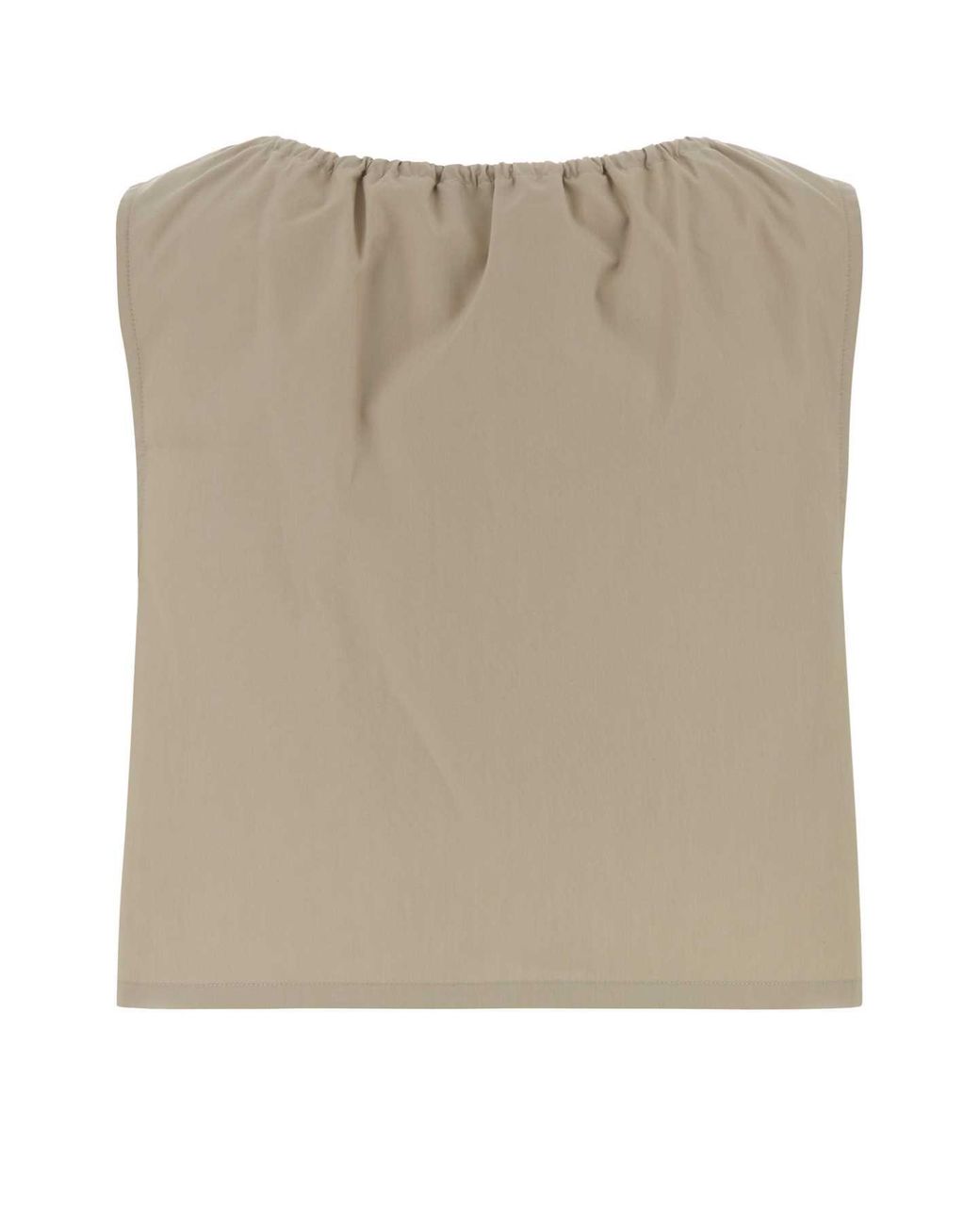 Miu Miu Natural Panama Top