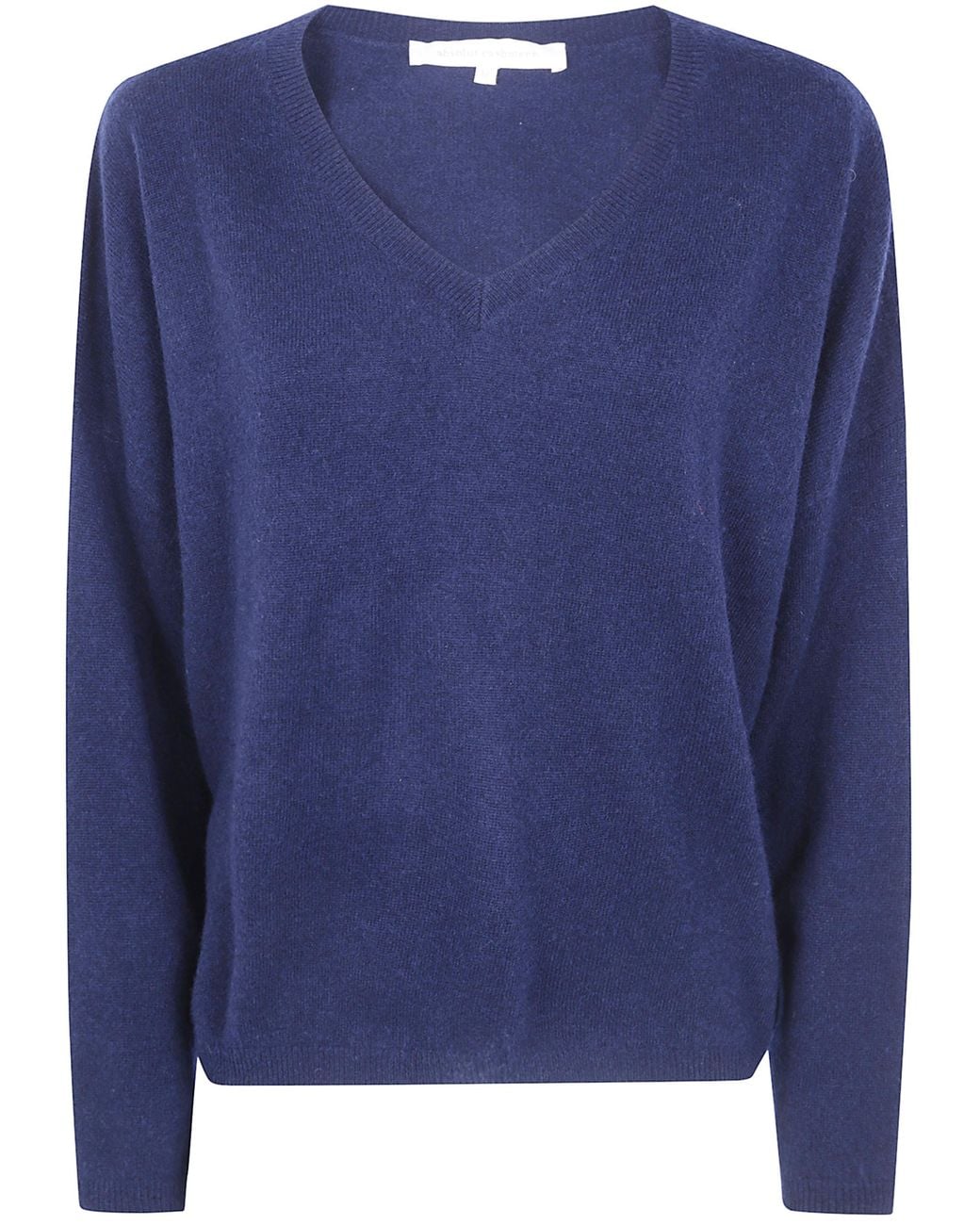 ABSOLUT CASHMERE Blue "Alicia" V Neck Sweater