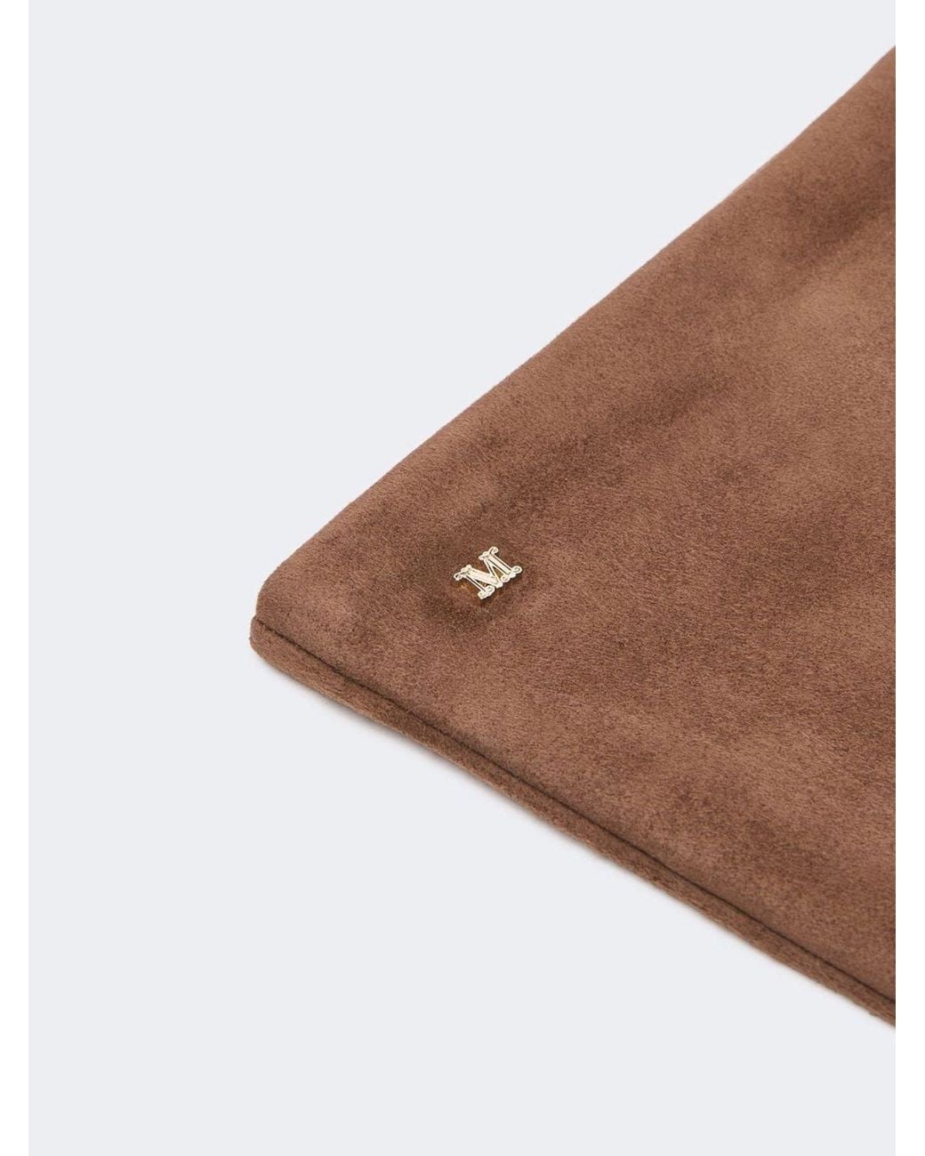 Max Mara Brown Mxaazzurro Gloves