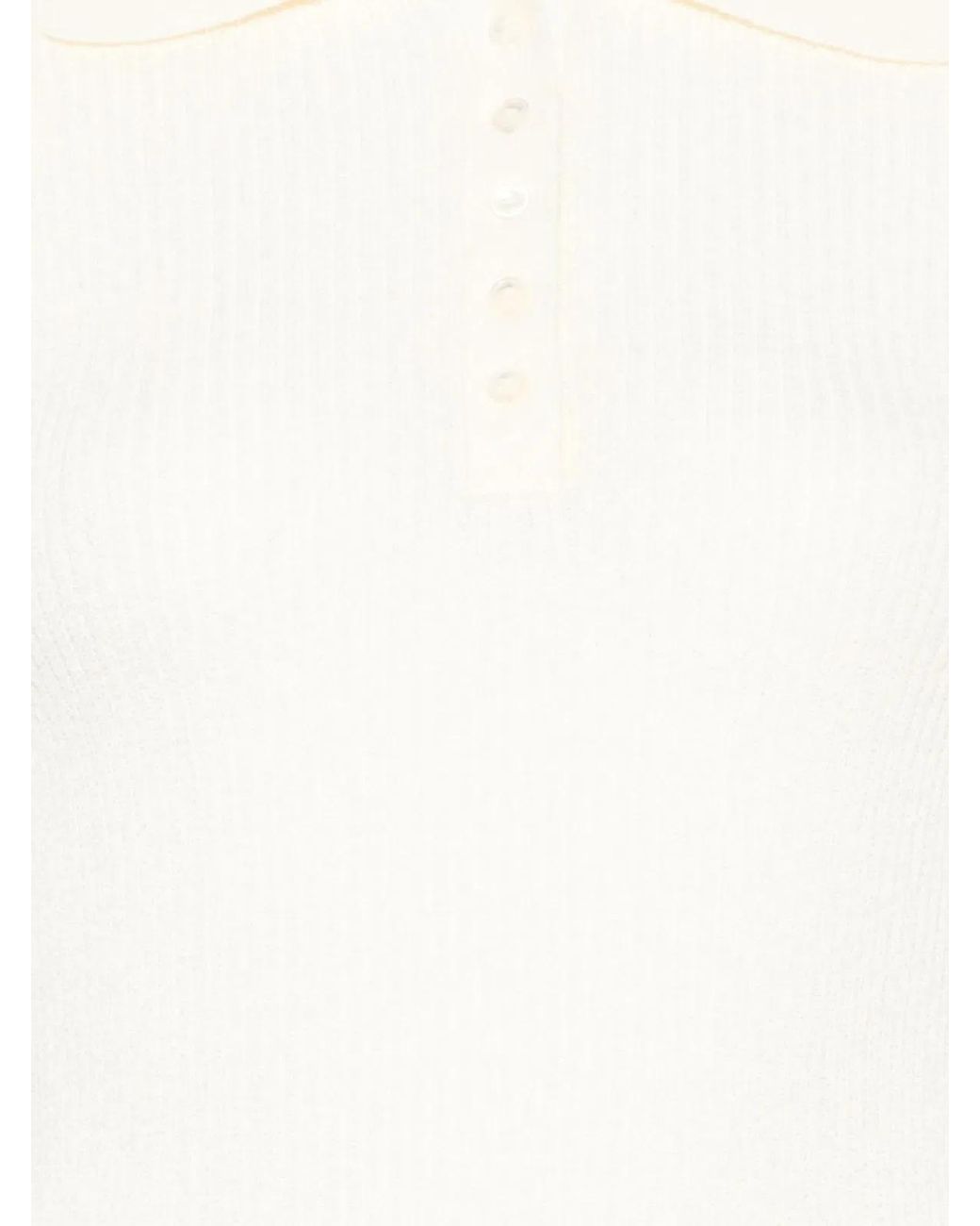 DUNST White Cotton Blend Polo Shirt