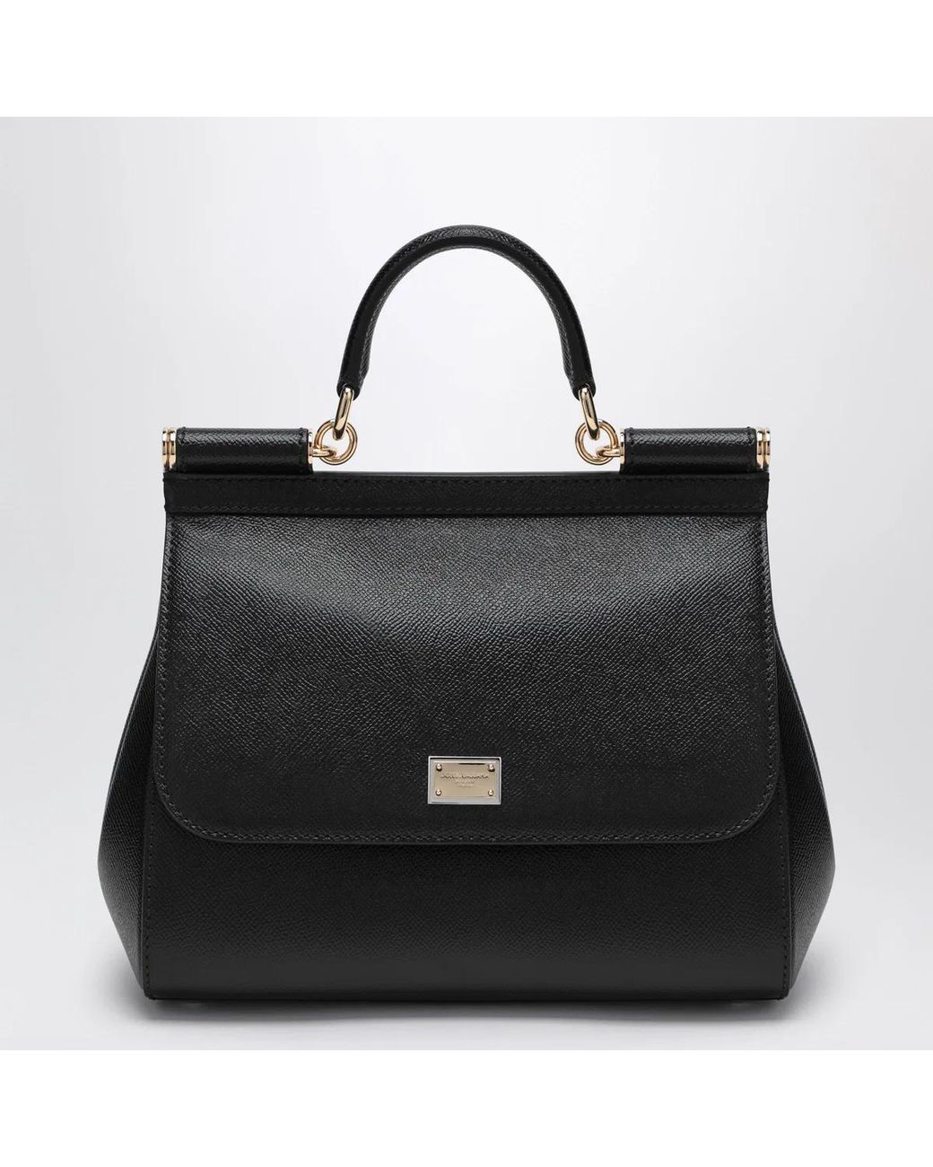 Dolce & Gabbana Black Dolce&Gabbana Large Sicily Handbag
