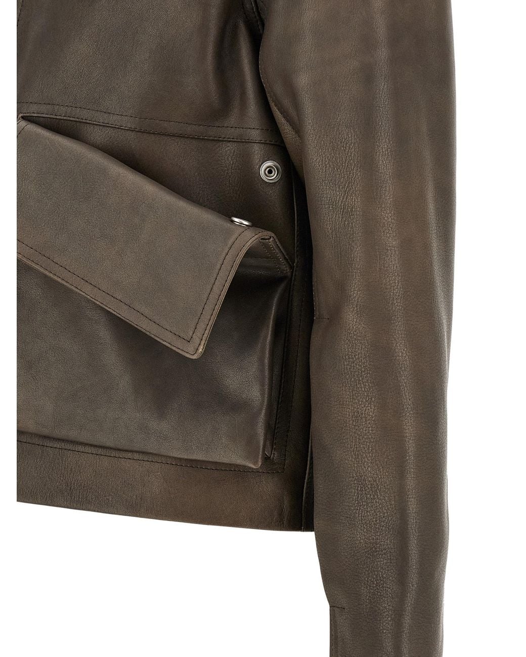 Rick Owens Brown 'Tower Alice' Jacket for men