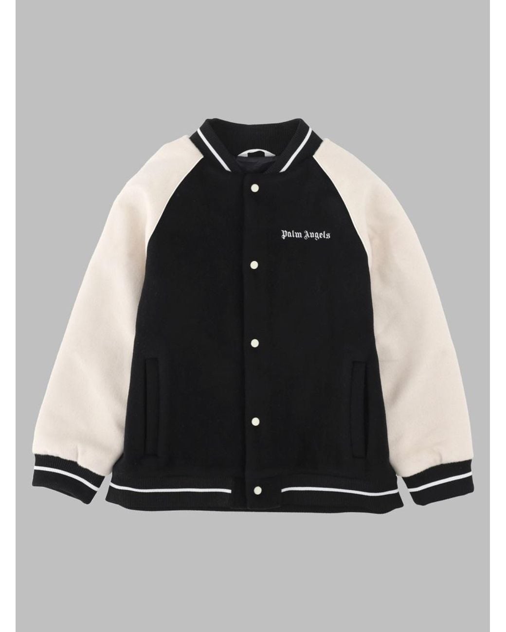 Palm Angels Black Boy College Jacket
