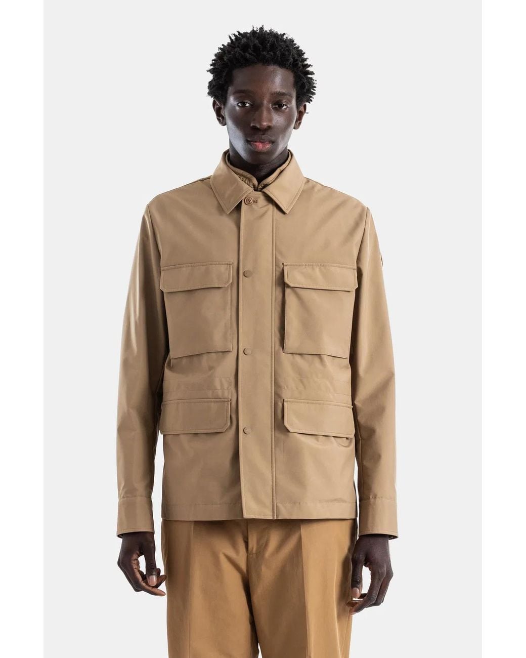 Moncler Natural Field Jacket-En-1 Nylon Quatre Poches Exmoor for men