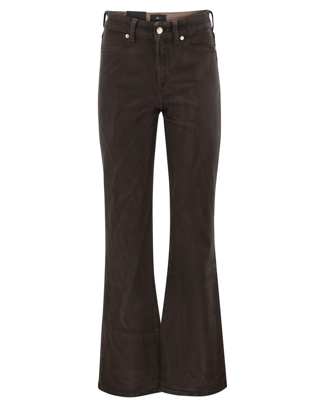 7 For All Mankind Gray The Leggy Bootcut Jeans