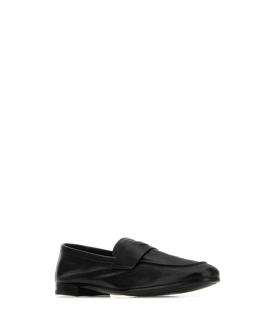 Prada Black Moccasters for men