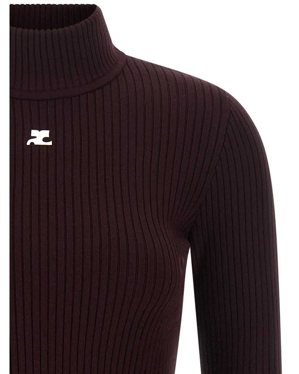 Courreges Black 'Reedition' Sweater