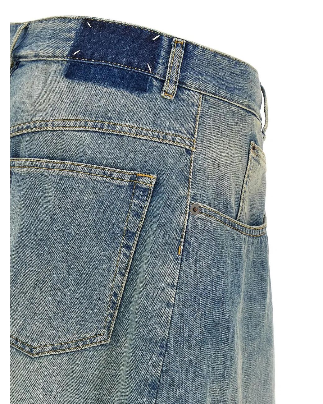 Maison Margiela Blue Wrap Skirt