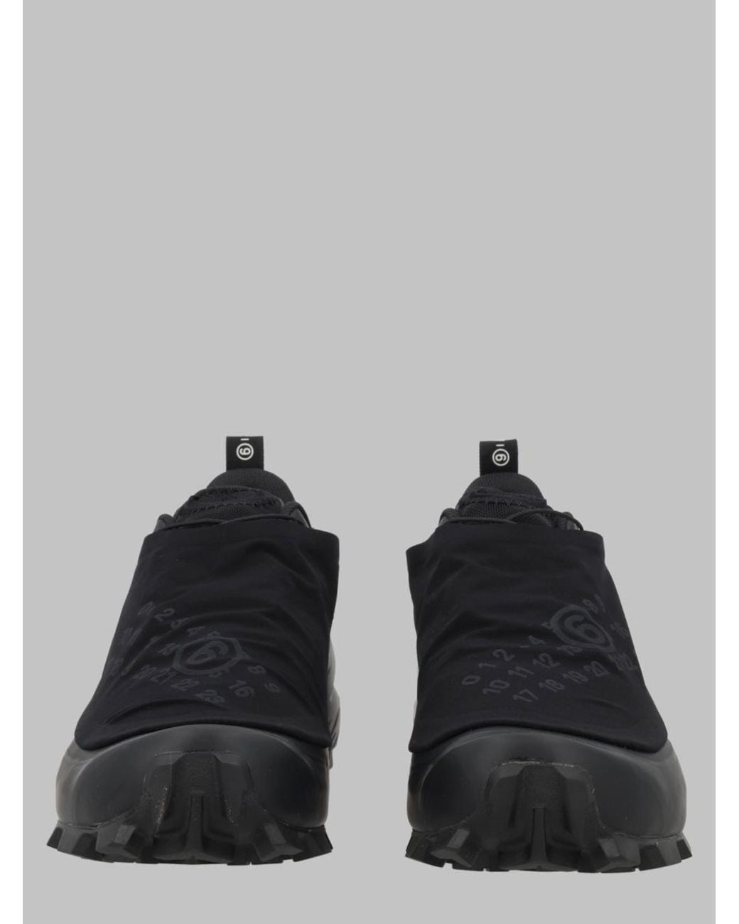 MM6 MAISON MARGIELA X SALOMON Black Sneaker "Cross Dust