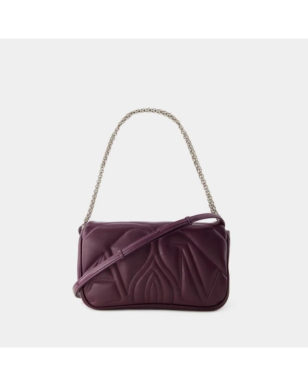 McQueen Purple The Seal Small Bag