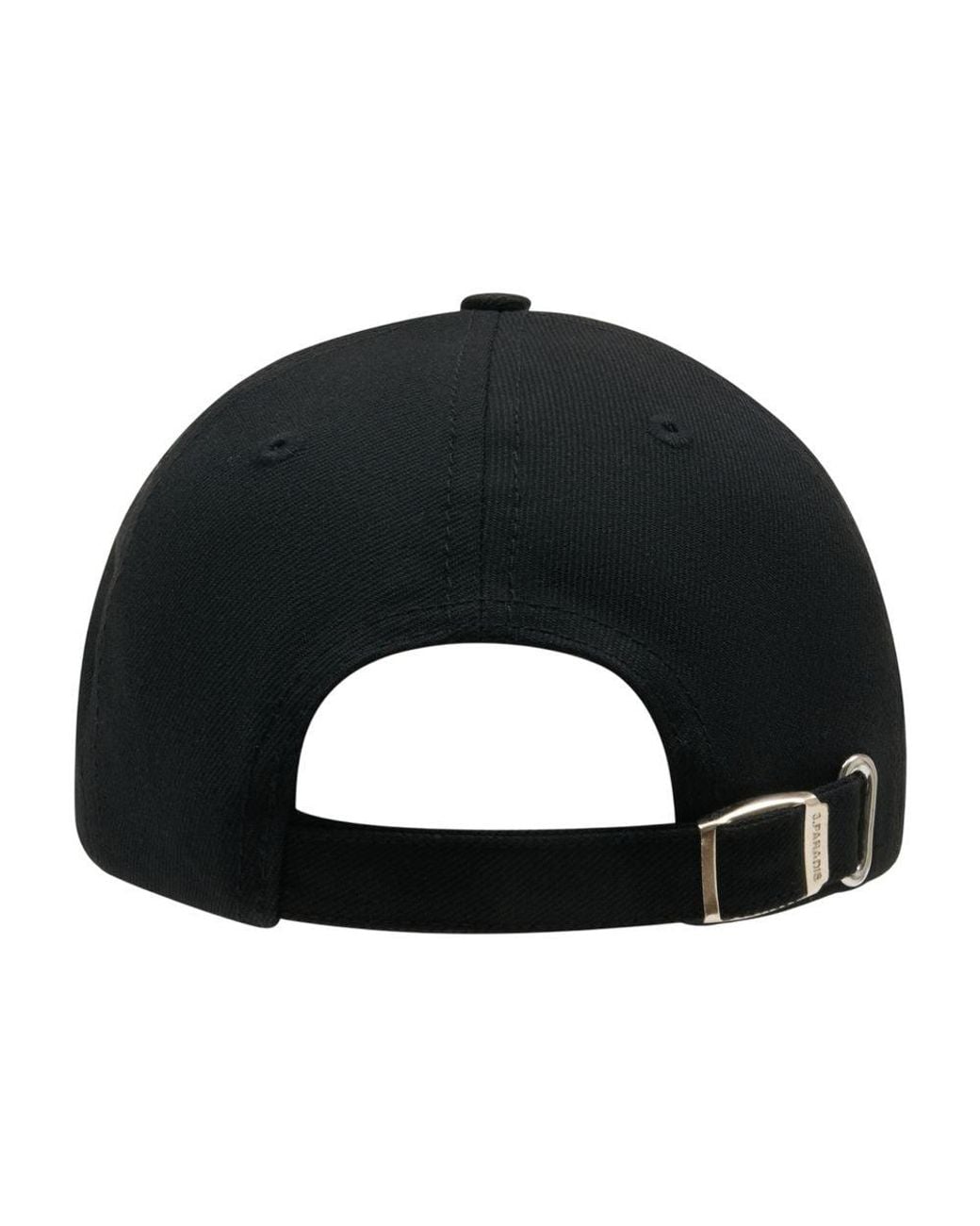3.PARADIS Black Cursive Cap