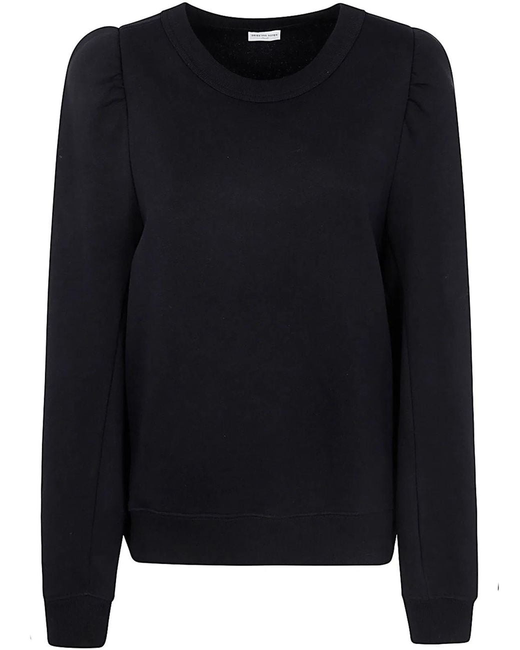 Dries Van Noten Black Hambaro 9610 W.K.Sweater