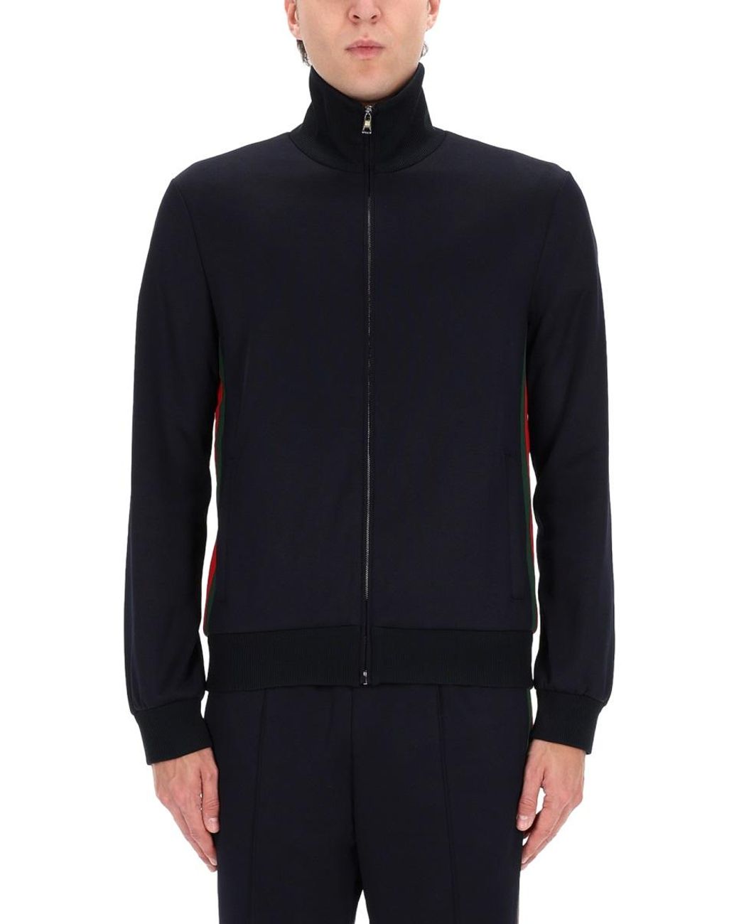 Gucci Blue Jacket With Zip
