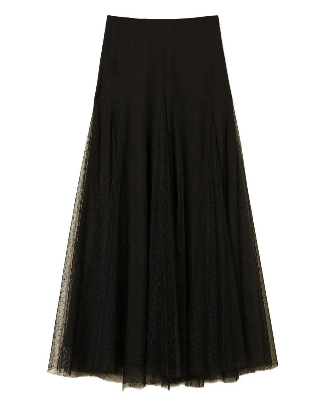 Twinset Black Long Skirt