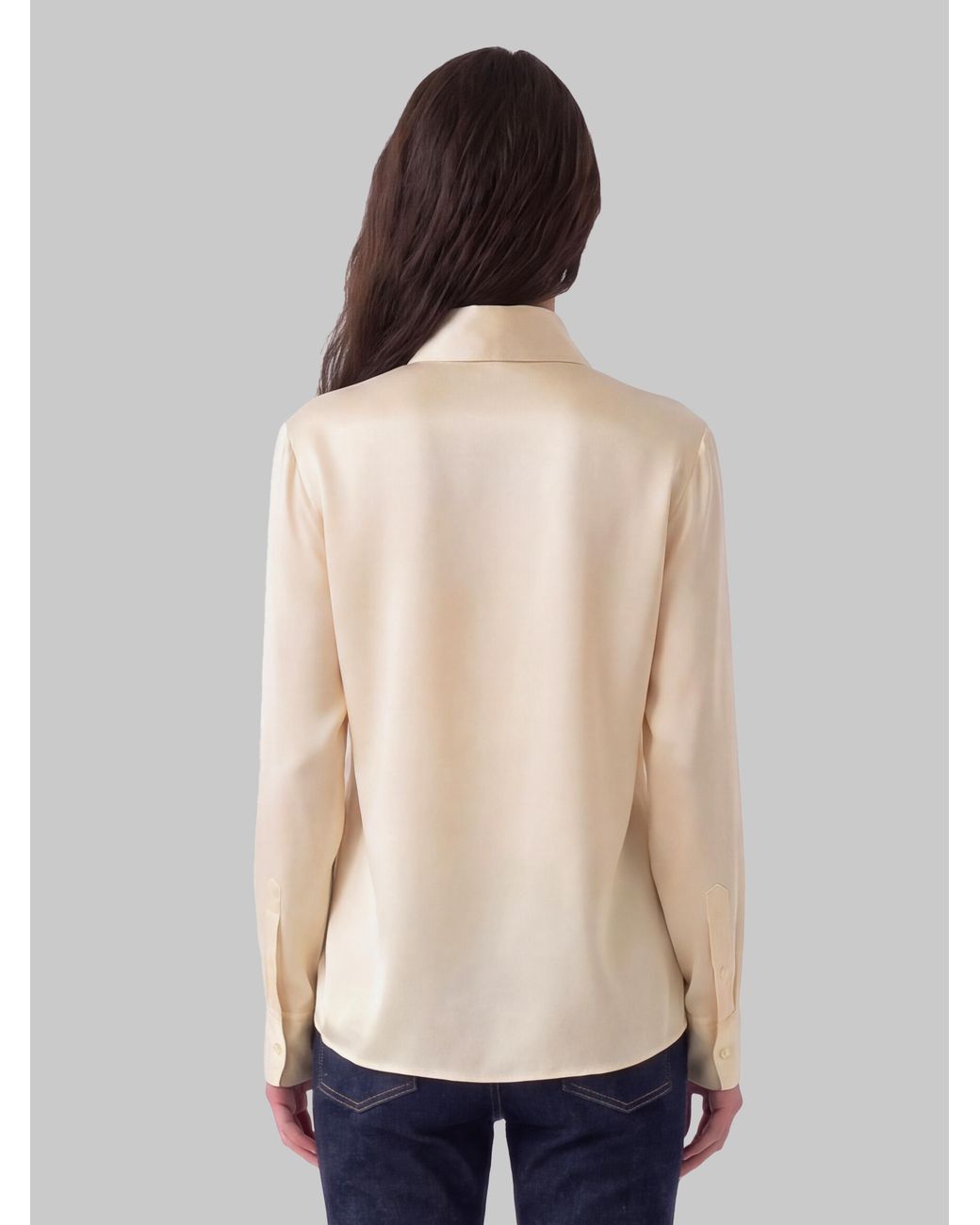 Khaite Natural Ivy Champagne Shirt