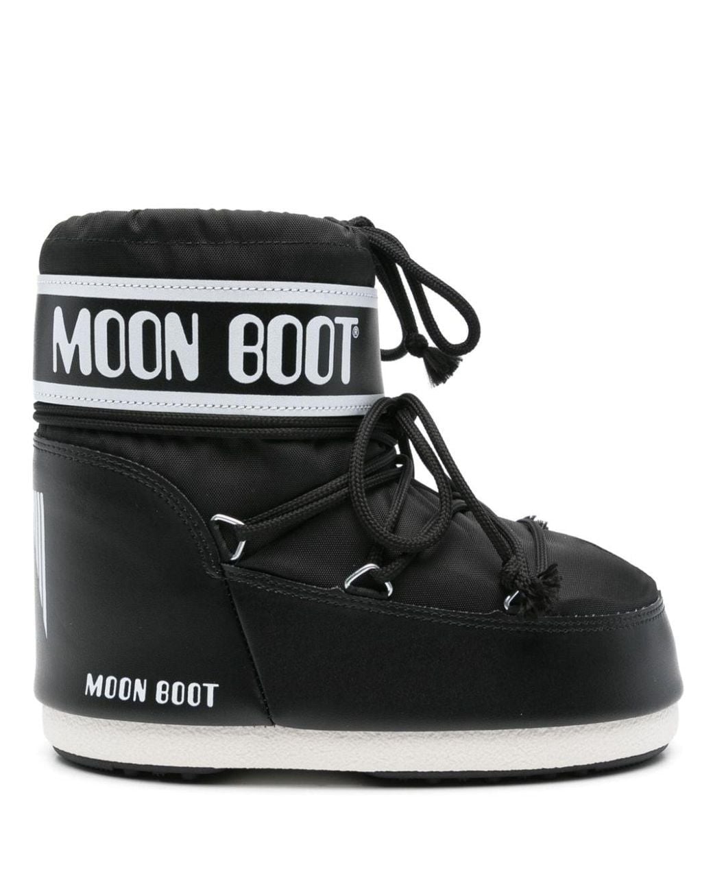 Moon Boot Black Icon Low Boots for men