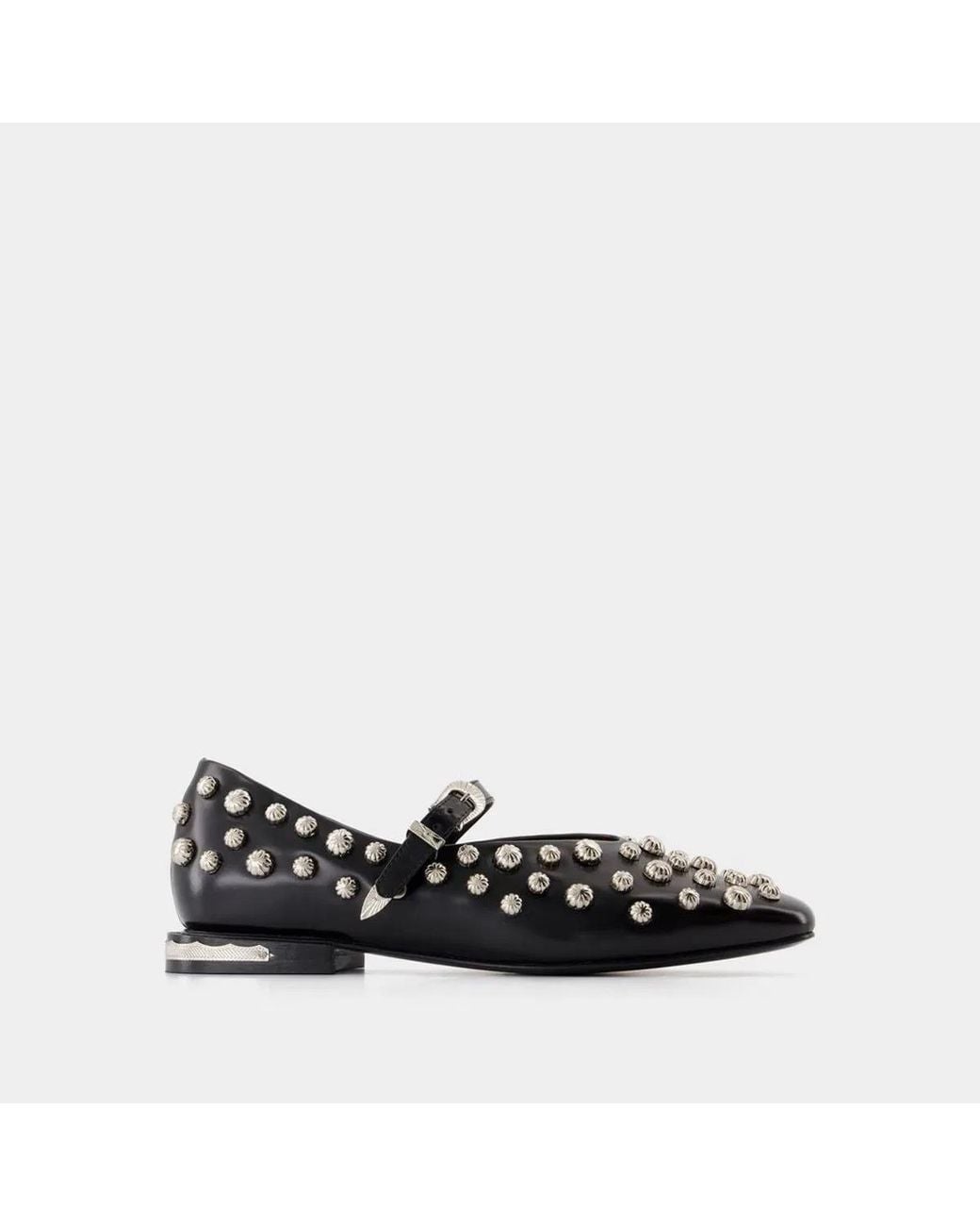Toga Black Aj1374 Ballerinas