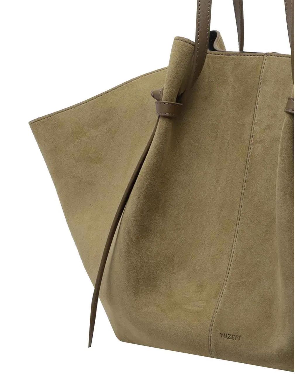 Yuzefi Natural Fennel Large Mochi Shoulder Bag