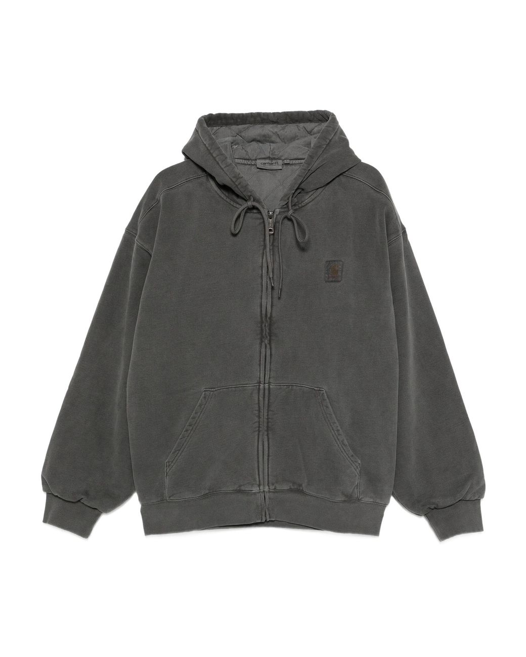 Carhartt Gray Hooded Vista Jacket for men