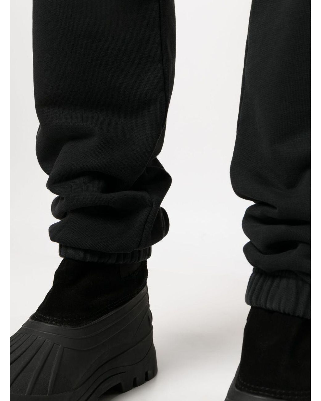 Ambush Black Regular Sweat Pants Cotton Pants for men