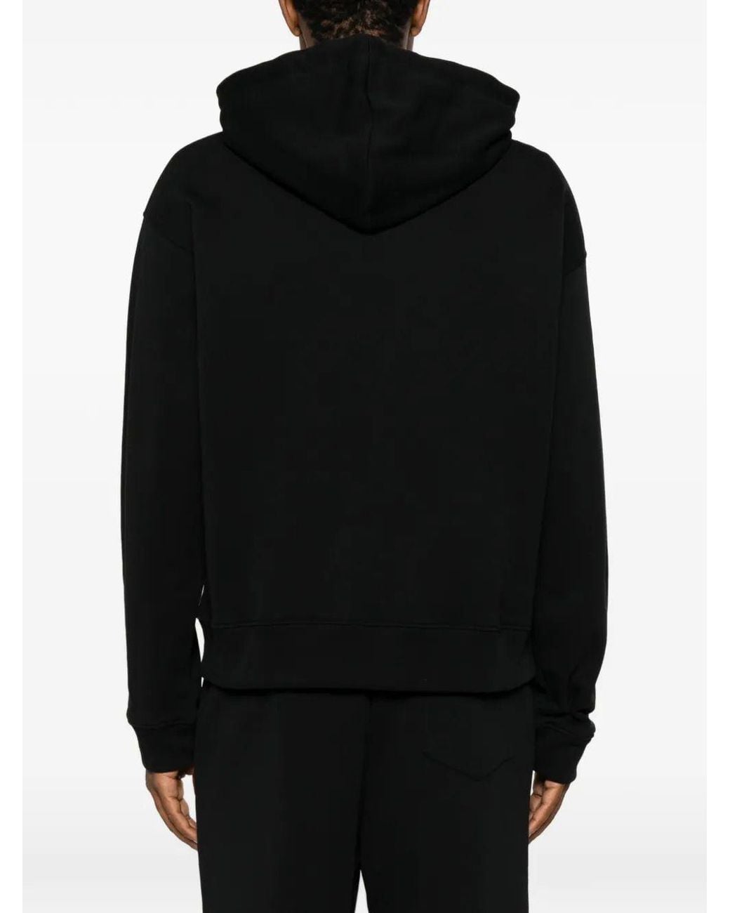Moschino Couture Black Moschino Teddy Bear Hoodie for men