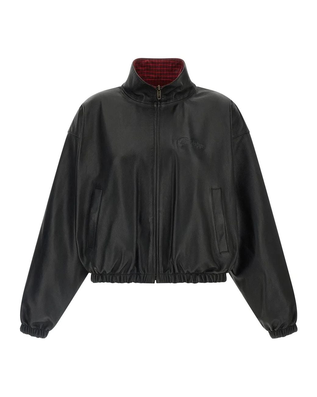 Balenciaga Black Reversible Leather Jacket
