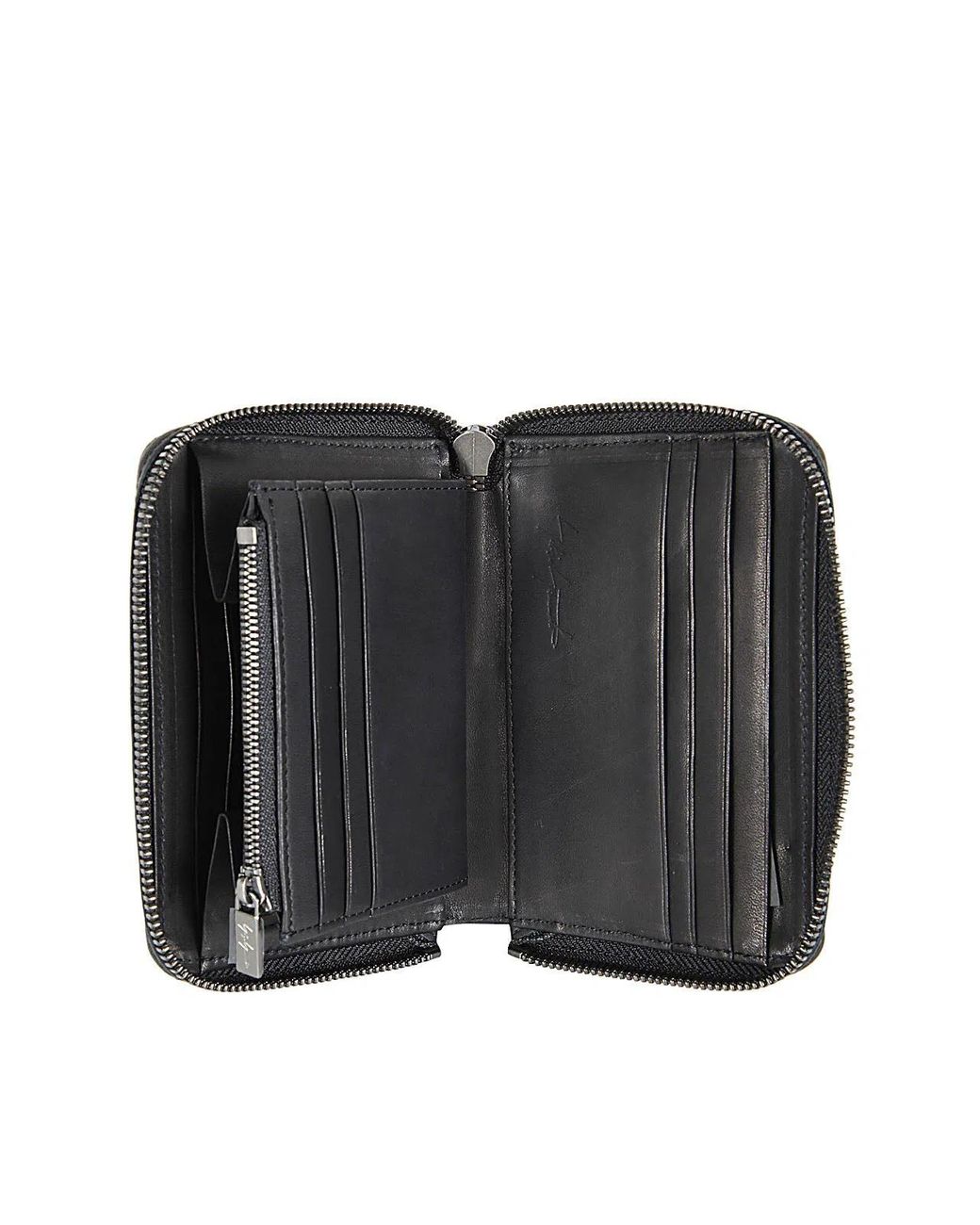 Discord Yohji Yamamoto Gray Clasp Poket Wallet M