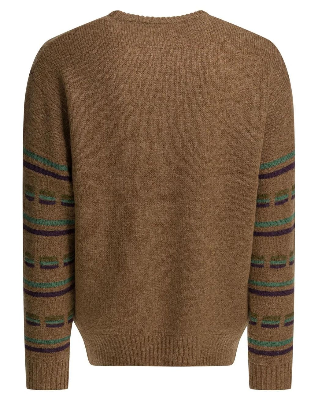 Beams Plus Green Wool Mohair Knitwear for men