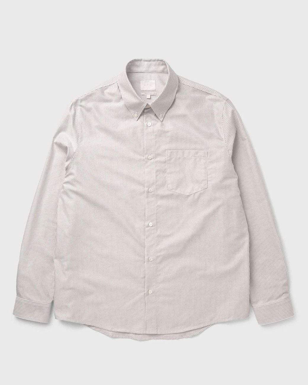 A.P.C. Natural Shirt New Greg for men