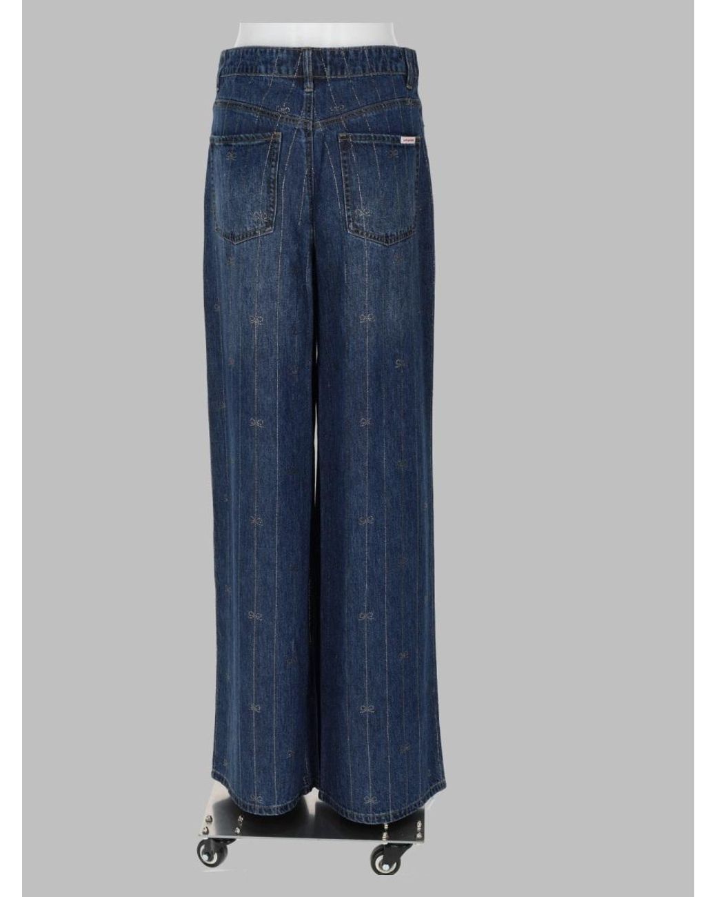 Self-Portrait Blue Jeans