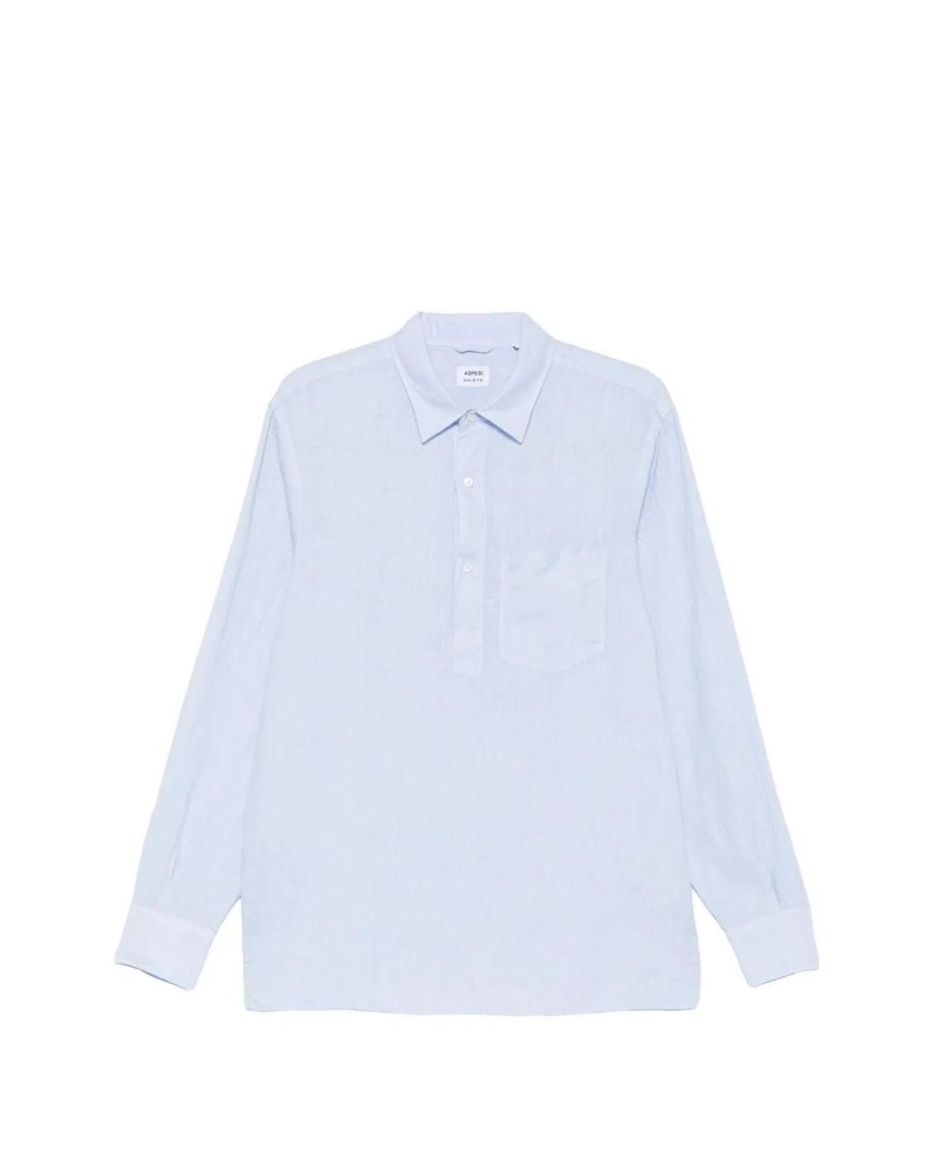Aspesi White Linen Shirt for men