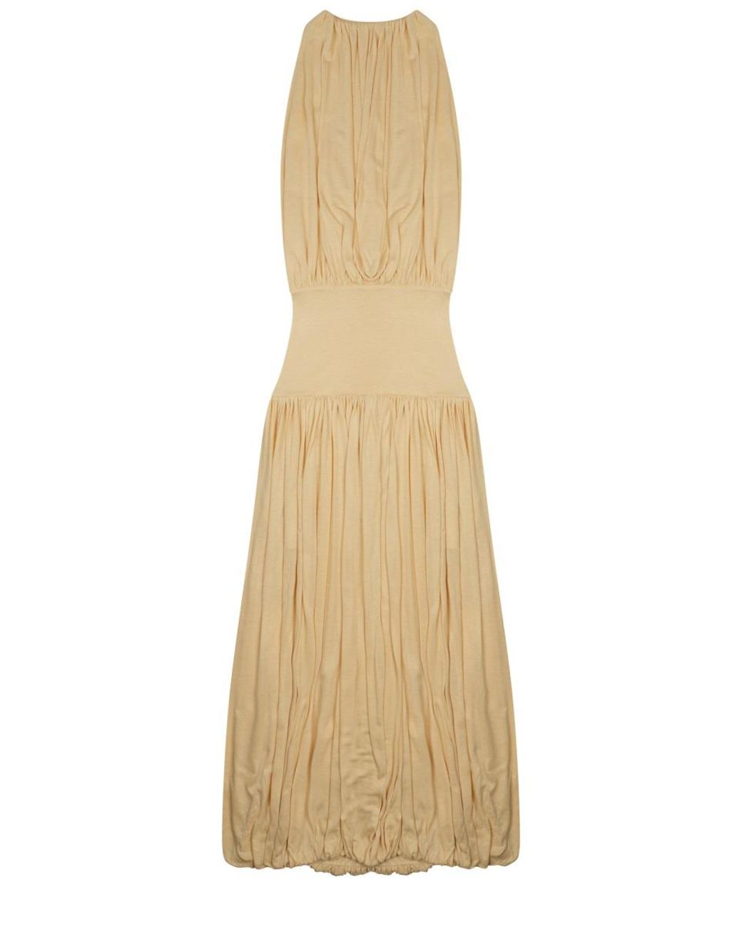 Totême Natural Abito Drappeggiato