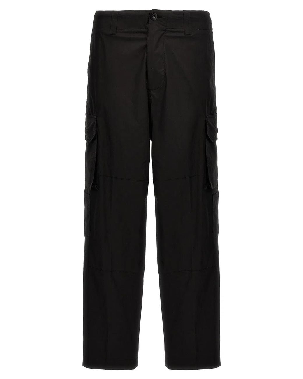 Department 5 Black 'Fleet' Cargo Trousers for men