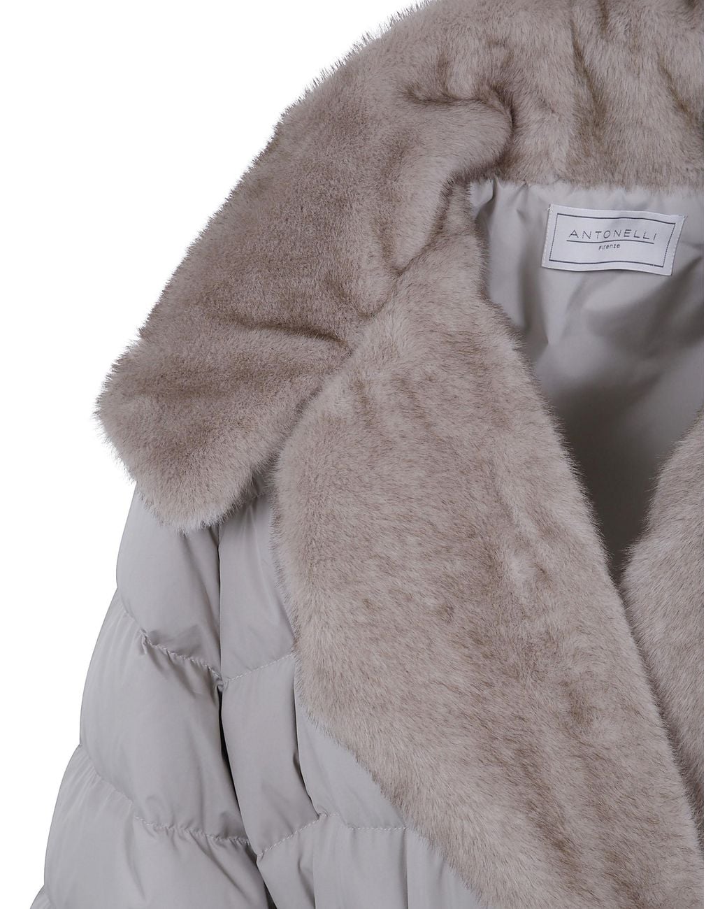 Antonelli Gray "Fenicia" Puffer Coat