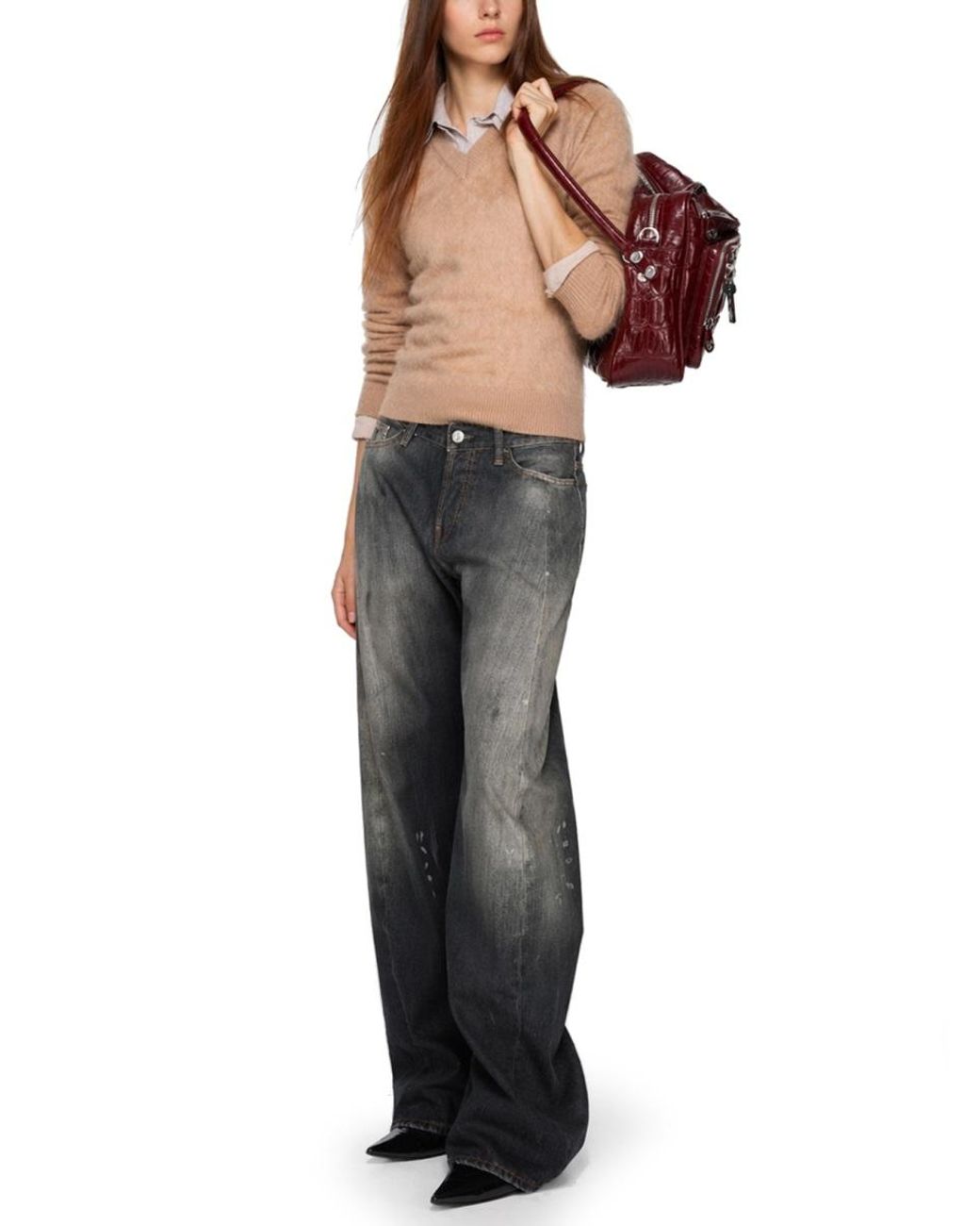 Acne Gray Pants "2006F"