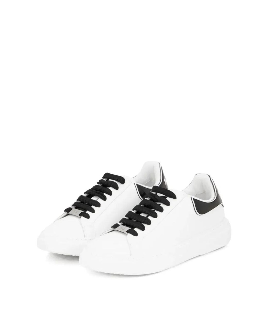 Philipp Plein White Big Bang Runner Logo Sneakers for men