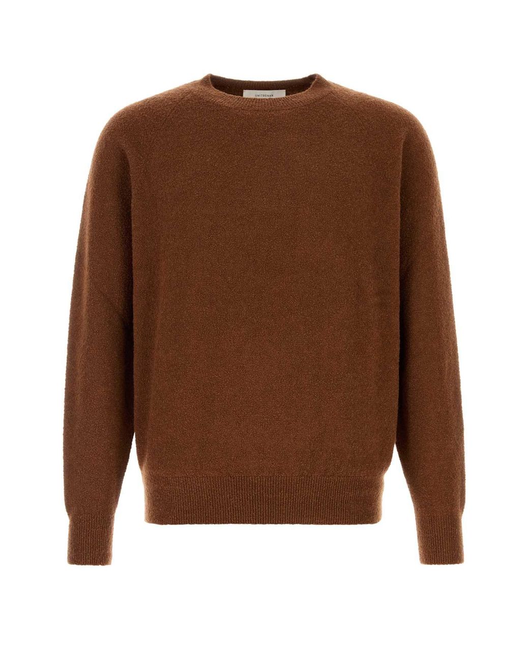 Umit Benan Brown Ralph Cashmere-Silk Blend Sweater For for men